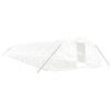 vidaXL Greenhouse with Steel Frame White 90 m&sup2; 18x5x2,3 m