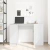 vidaXL Desk White 120x42x76 cm Engineered Wood