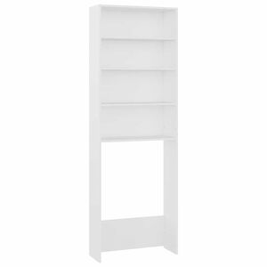 vidaXL Washing Machine Cabinet Old Wood 64x24x190 cm