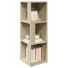 vidaXL Corner Cabinet Sonoma Oak 33x33x100 cm Engineered Wood