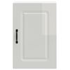 vidaXL Kitchen Wall Cabinet Kalmar High Gloss White Engineered Wood