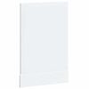vidaXL Dishwasher Panel Lucca High Gloss White Engineered Wood