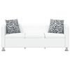 vidaXL Sofa Set Artificial Leather 3-Seater and 2-Seater White