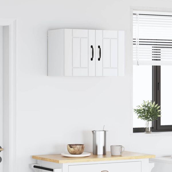 vidaXL Kitchen Wall Cabinet White 60 x 31 x 40 cm Engineered Wood