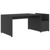 vidaXL Coffee Table | Grey | Engineered wood | Medium | Sleek | Coffee Table