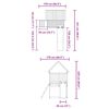 vidaXL Outdoor Playset Solid Wood Douglas