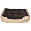 Warm Dog Bed with Padded Cushion XL