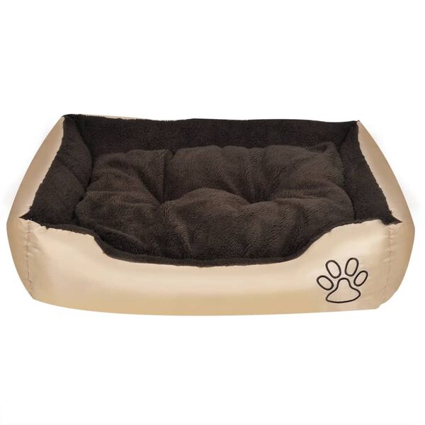 Warm Dog Bed with Padded Cushion XL