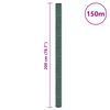 vidaXL Weed Membrane Green 2x150 m PP