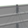 vidaXL Planter Green 240 x 40 x 45 cm Steel