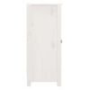 vidaXL Sideboard White 39x35x80 cm Solid Wood Pine