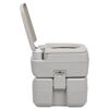 vidaXL Portable Camping Toilet and Handwash Stand Set