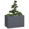 vidaXL Planter Anthracite 120x80x80 cm Steel