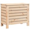 vidaXL Garden Footstool 62x31.5x52 cm Solid Wood Pine