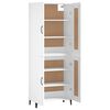 vidaXL Highboard White 69.5x34x180 cm Engineered Wood