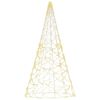 vidaXL Christmas Tree on Flagpole Warm White 500 LEDs 300 cm