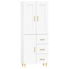vidaXL Highboard White Engineered Wood