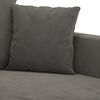 vidaXL 2-Seater Sofa Dark Grey 140 cm Velvet
