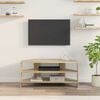 vidaXL Corner TV Cabinet Sonoma Oak 102x40.5x45cm Engineered Wood