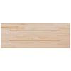 vidaXL Table Top 110x40x2.5 cm Rectangular Solid Wood Pine