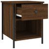 vidaXL Bedside Cabinets 2 pcs Brown Oak 40x42x50 cm Engineered Wood