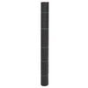 vidaXL Weed Membrane Black 1x200 m PP