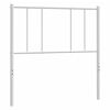 vidaXL Metal Replace Headboard White 90 cm