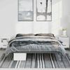 vidaXL Metal Bed Frame without Mattress Black 183x213cm