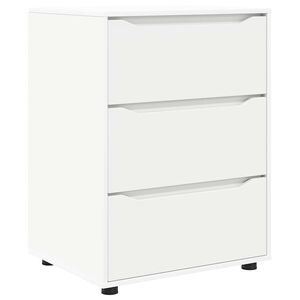 vidaXL Storage Cabinet White 60 x 48 x 81 cm Engineered Wood