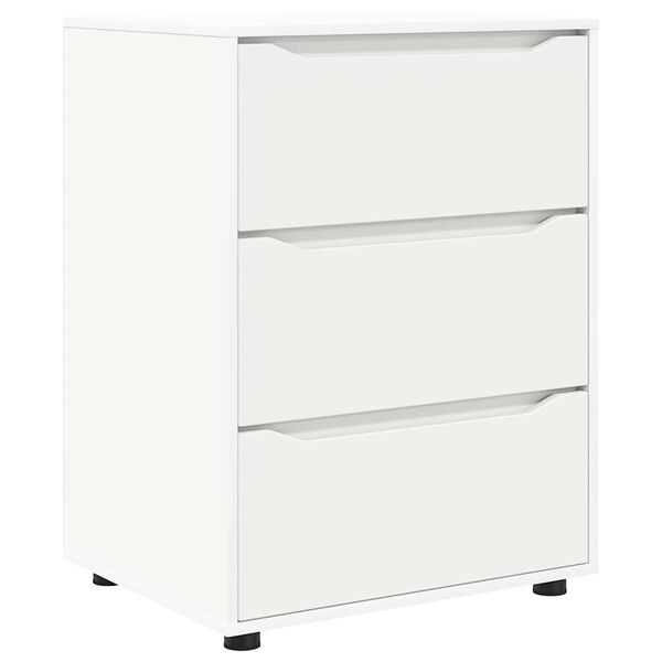 vidaXL Storage Cabinet White 60 x 48 x 81 cm Engineered Wood