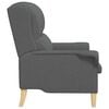 vidaXL Armchair Dark grey 76 x 94 x 102 cm Fabric