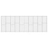 vidaXL Gabion Wall with Covers Galvanised Steel 600x30x200 cm