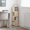 vidaXL Corner Cabinet Sonoma Oak 25.5x25x102cm Engineered Wood
