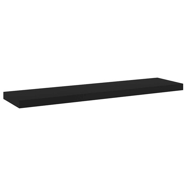 vidaXL Bookshelf Boards 8 pcs Black 40x10x1.5 cm Engineered Wood