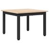 vidaXL Coffee Table Natural 50 x 50 x 36 cm Solid Pine Wood