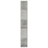 vidaXL Book Cabinet/Room Divider Concrete Grey 80x24x159 cm Engineered Wood