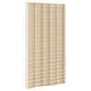 vidaXL Wall Display Case Wall-Mounted Beige 50 x 4.5 x 96 cm