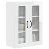 vidaXL Kitchen Cabinet with Shelf High Gloss White 60 x 31 x 80 cm