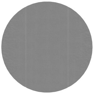 vidaXL Pool Ground Cloth Light Grey &Oslash;306 cm Polyester Geotextile