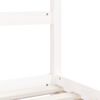 vidaXL Kids Bed Frame White 90x190 cm Solid Wood Pine