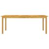 vidaXL 9 Piece Garden Dining Set Beige