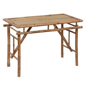 vidaXL Folding Garden Table | Bamboo | Medium | Foldable | Folding Garden Table