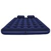 Bestway Inflatable Flocked Airbed with Pillow and Air Pump 203 x 152 x 22 cm 67374