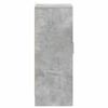 vidaXL Shoe Cabinet Concrete Grey 60x35x92 cm Engineered Wood