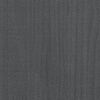 vidaXL Garden Planters 2 pcs Grey 40x40x40 cm Solid Pinewood