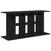 vidaXL Aquarium Stand Black Oak 120x40x60 cm Engineered Wood