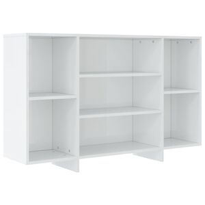 vidaXL Sideboard | High gloss white | Engineered wood | Medium