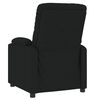 vidaXL Massage Chair Black Fabric