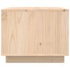 vidaXL Coffee Table 80x50x40 cm Solid Wood Pine