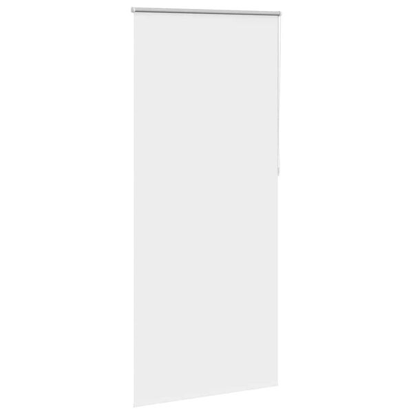 vidaXL Roller blind blackout 124.4x230 cm Fabric Width 120 cm white